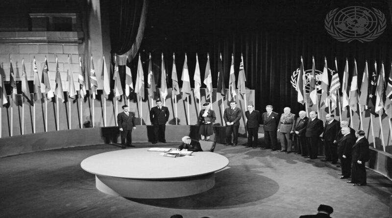 80ᵉ anniversaire de la signature de la Charte des Nations Unies : un engagement réaffirmé pour la paix