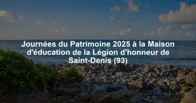 Journées du Patrimoine 2025 à la Maison d'éducation de la Légion d'honneur de Saint-Denis (93)