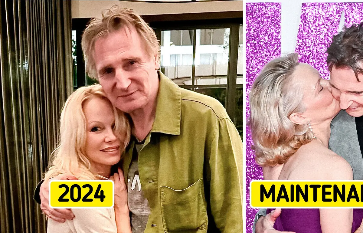 À 58 et 73 ans, Pamela Anderson et Liam Neeson sont en couple et la réaction des fans est unanime