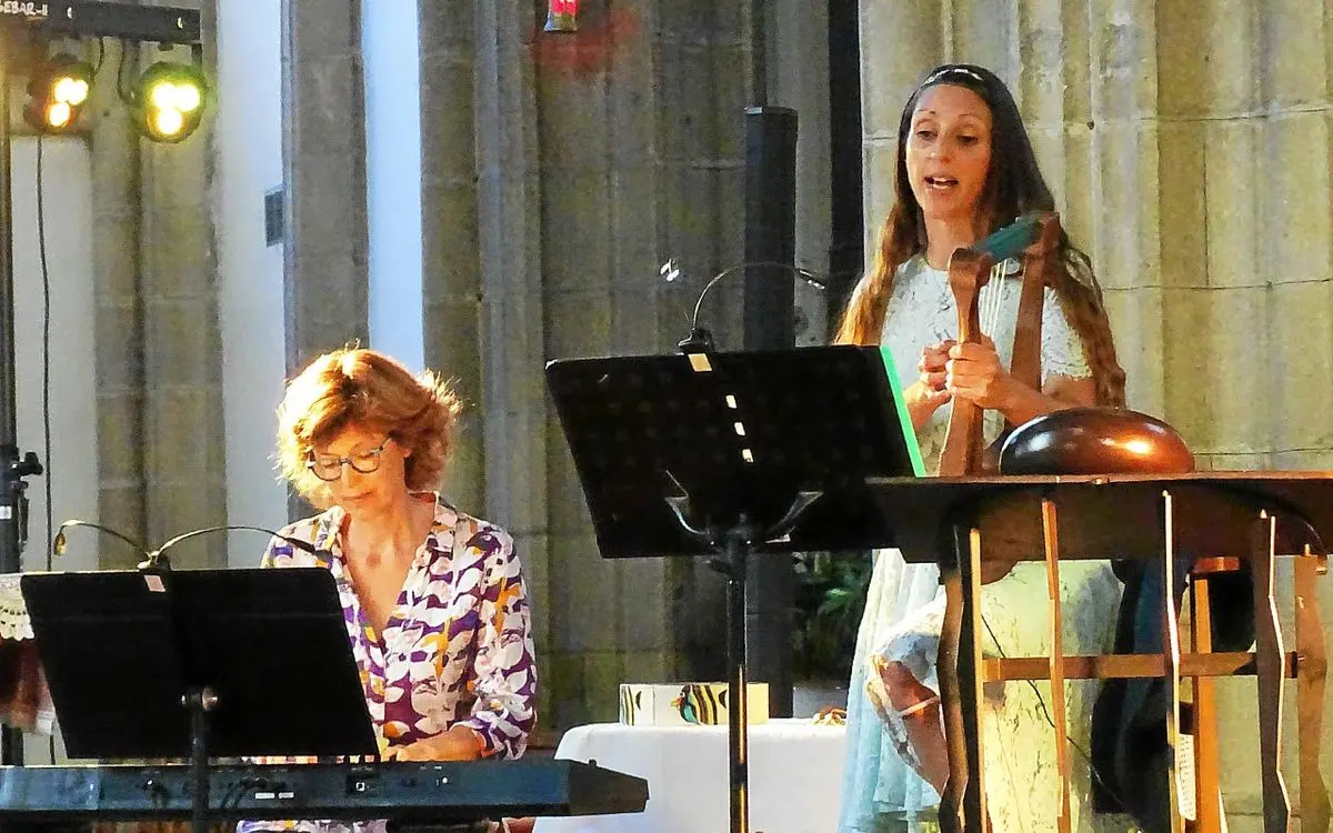 À Carhaix, la première représentation du Duo Sirona à l’église Saint-Trémeur a ébloui l’auditoire