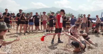 A Savièse, les jeunesses valaisannes s'affrontent dans de grandes joutes sportives et aquatiques