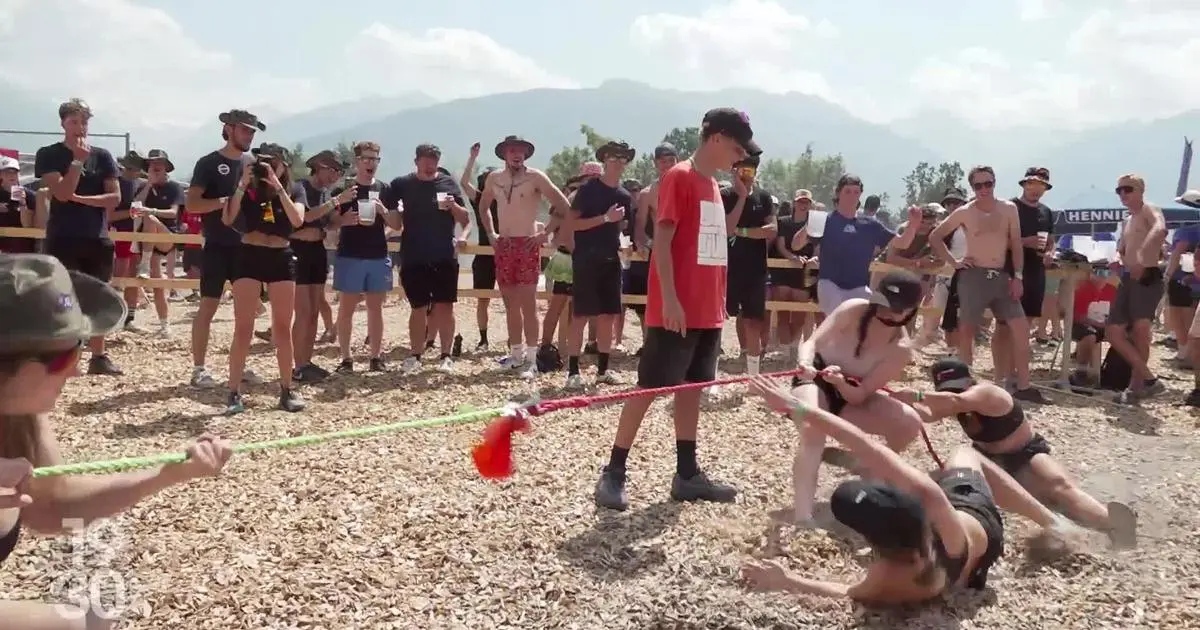 A Savièse, les jeunesses valaisannes s'affrontent dans de grandes joutes sportives et aquatiques