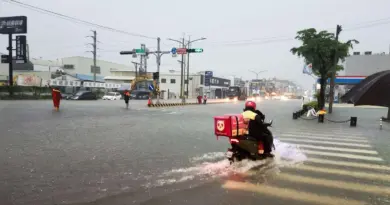 A Taïwan, plus de 2 mètres de pluie sont tombés en une semaine, faisant cinq morts : « Nous rencontrons rarement une catastrophe d’une telle ampleur »