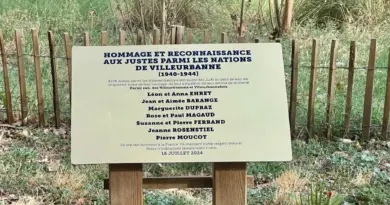 À peine installée, cette plaque en hommage aux Justes arrachée près de Lyon