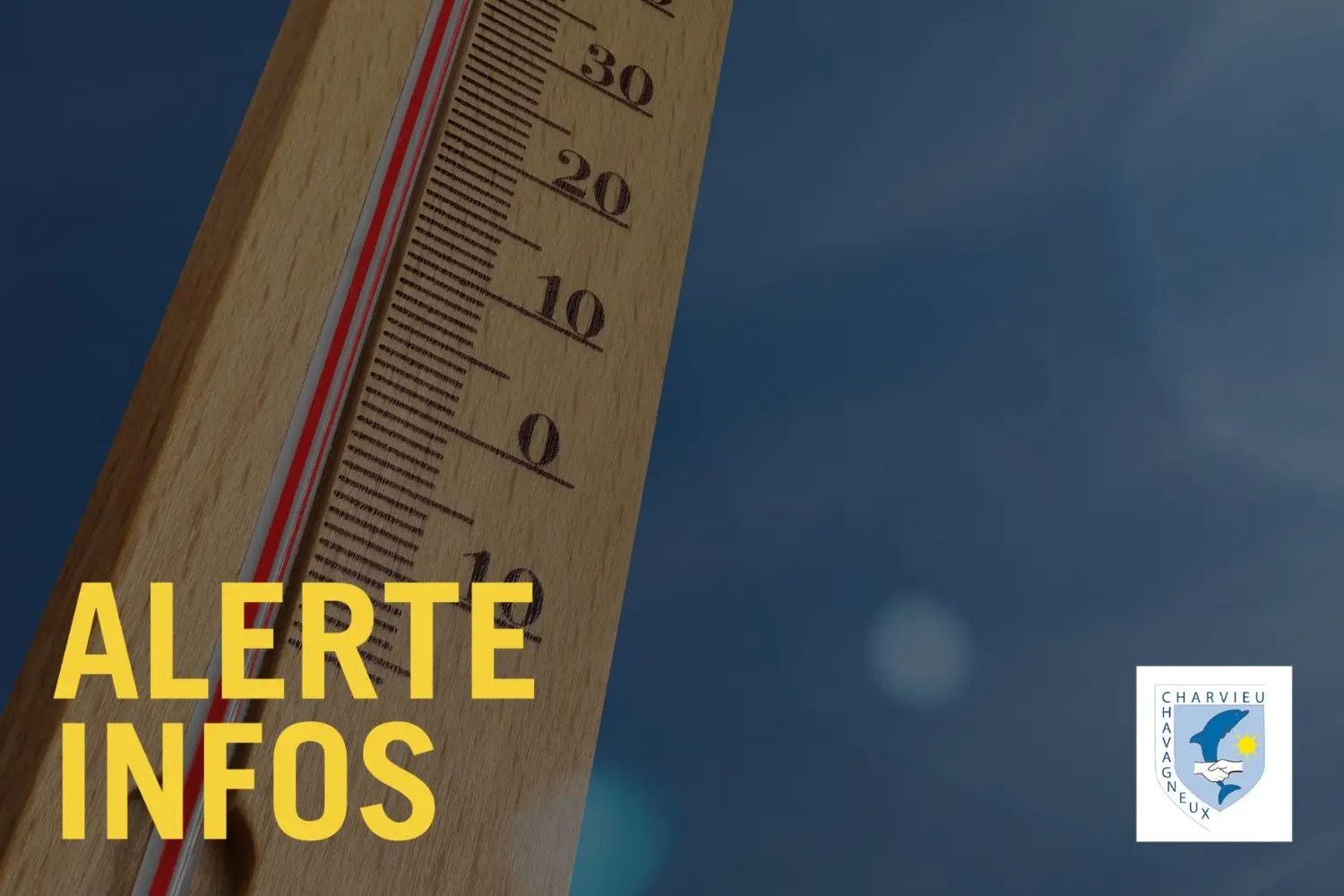 ALERTE CANICULE - Mise à disposition d'une salle climatisée - Mairie de Charvieu-Chavagneux