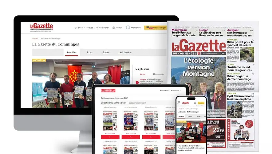 Abonnez-vous à La Gazette en deux clics !