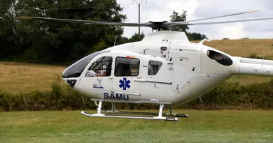 La septuagénaire a été transportée dans un état d'urgence absolue