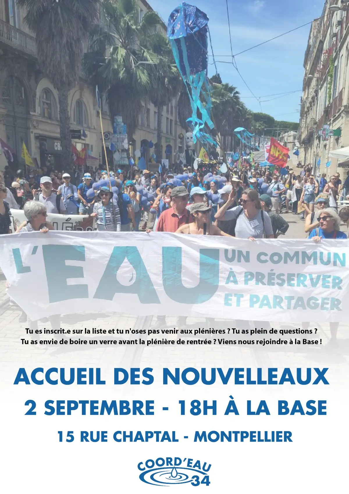 Accueil des nouvelleaux de la Coord