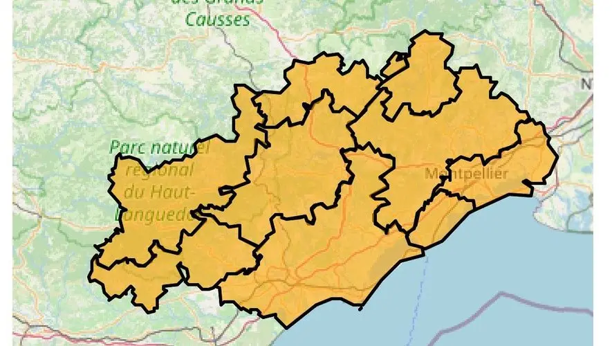 "Alerte orange" : le risque incendie reste élevé dans l’Hérault ce lundi 18 août