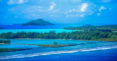 Polynésie française, Tahiti, Bora Bora, lagoon, beach, palm, coral, overwater, island