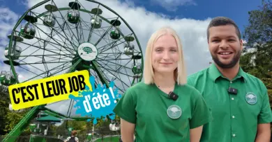 Alexia et Ashraf, opérateurs d'attractions