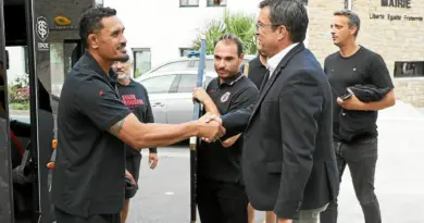 Antoine Dupont, Romain Ntamack, Julien Marchand… Le Stade Toulousain a été reçu à la mairie de Plédran