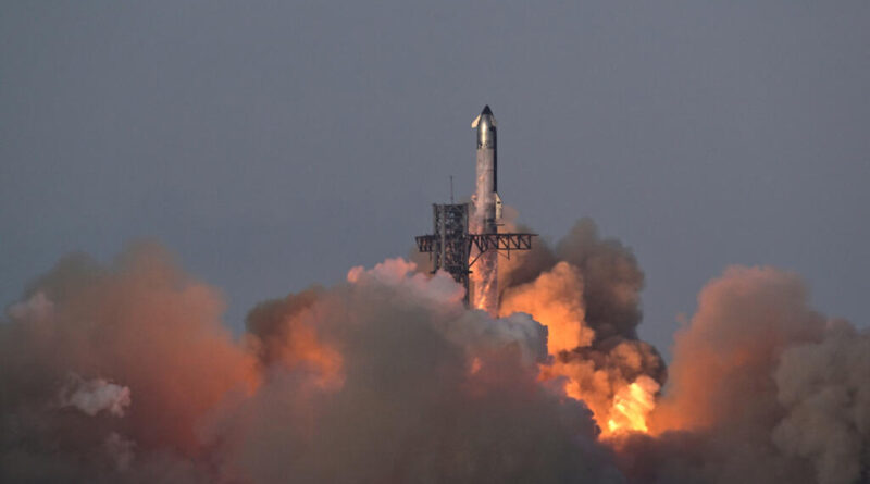 Après une série noire d'explosions, la mégafusée Starship d'Elon Musk reprend son envol