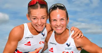 Aviron Rose Gallen et Justine Dias évitent le zéro pointé aux Mondiaux U23