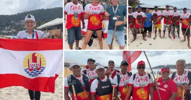 BRESIL 2025 JOUR 1. 4 médailles d'or et 2 en argent pour Tahiti aux championnats du monde de va'a