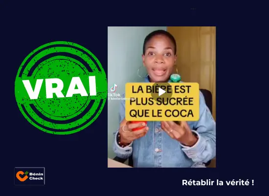 Bière plus sucrée que le soda ? Vérification d’une déclaration virale