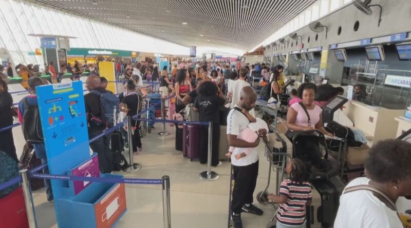 Bilan des grandes vacances : fréquentation record à l'aéroport Guadeloupe Maryse Condé