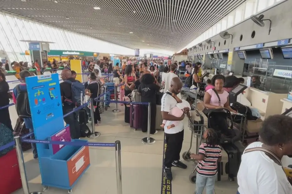 Bilan des grandes vacances : fréquentation record à l'aéroport Guadeloupe Maryse Condé