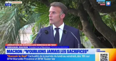 Bormes-les-Mimosas : Emmanuel Macron présent pour les commémorations