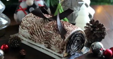 Bûche au café, rapide et facile