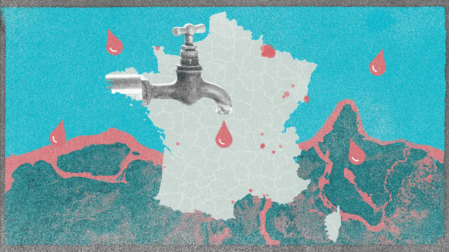CARTE. Polluants éternels dans l'eau : visualisez les villes françaises où la concentration en PFAS dépasse les normes