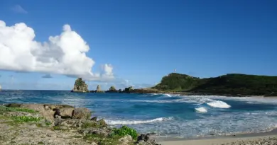 Guadeloupe, Basse-Terre, Pointe-à-Pitre, volcano, beach, palm, waterfall, Creole, island