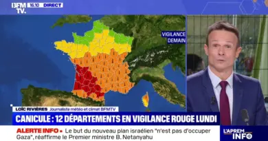 Canicule: 12 départements du Sud-ouest placés en vigilance rouge canicule ce lundi