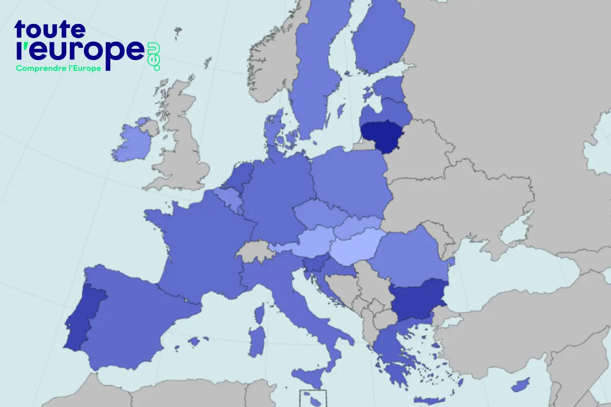 [Carte] L'usage de la voiture en Europe - Touteleurope.eu