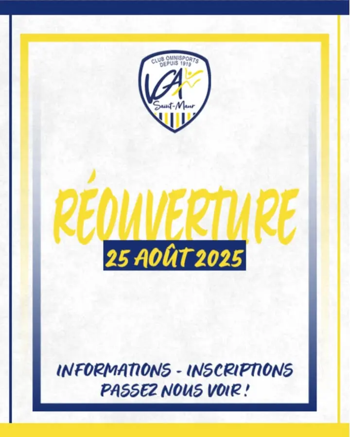 👋🏼 C’est la rentrée pour les sportifs de la Vga Saint-Maur Omnisports, et c’est au Parc de Saint-Maur 😎