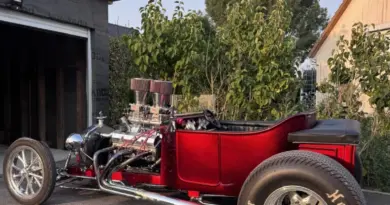 Cette commune de l’Eure se transforme aux couleurs américaines à l’occasion du 4 Wheel Kustom Show