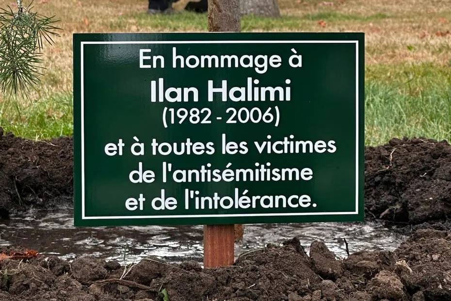 Cette ville replante un arbre en hommage à Ilan Halimi, "la mémoire et la compassion ne se laisseront pas abattre"