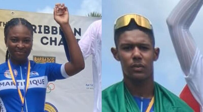 Championnats de la Caraïbe Cycliste Junior : les bonnes performances de Dahlia Reine et Néhémy Jean-Baptiste