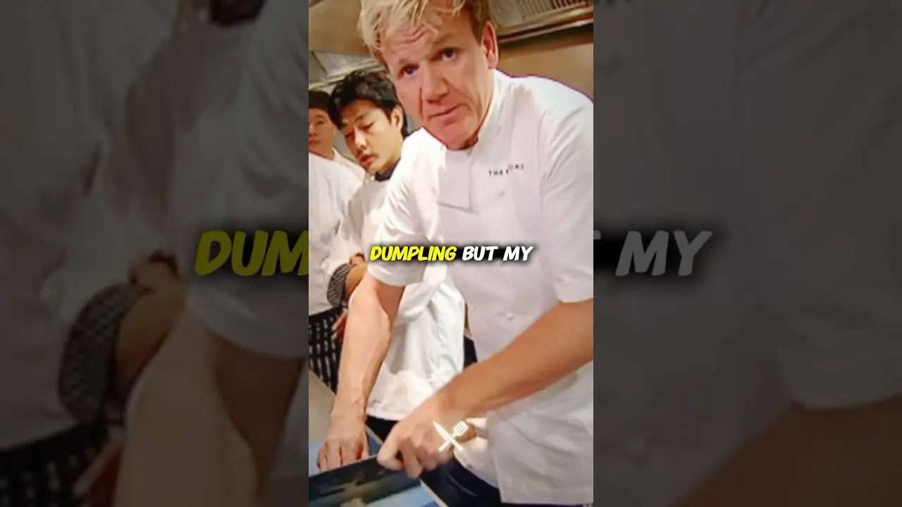 Chinese Chef ROASTS Gordon Ramsay’s Dumplings 🔥🥟 #GordonRamsay #Shorts