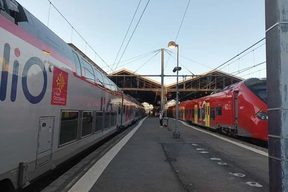 Circulation des trains perturbée entre Toulouse et Auch à la suite de câbles endommagés
