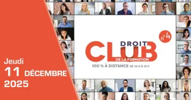 [Club du droit n° 4] 2026 : ce qui attend les acteurs de la formation - Centre Inffo