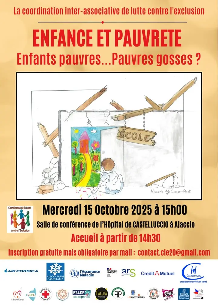 📣 Colloque 2025 – Enfance et Pauvreté