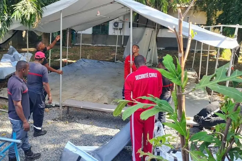 Comores : l'hôpital de campagne d'Anjouan, installé lors de l'épidémie de choléra, démantelé