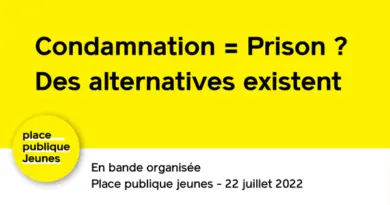 Condamnation = Prison ? Des alternatives existent - Place publique