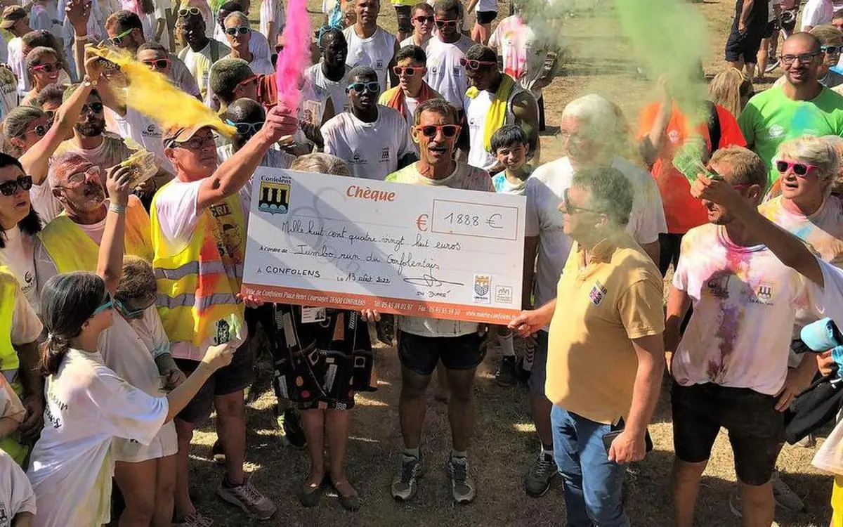 Confolens : le départ de la Color Run avancé pour cause de canicule