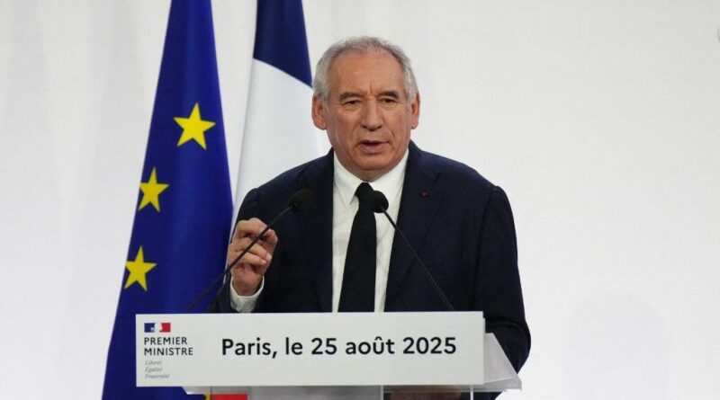 DIRECT VIDÉO - Budget 2026 : François Bayrou va demander un "vote de confiance" à l'Assemblée nationale le 8 septembre - ici