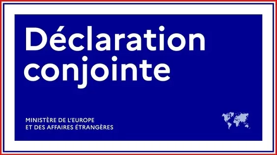 Déclaration conjointe des ministres des Affaires étrangères sur le projet E1