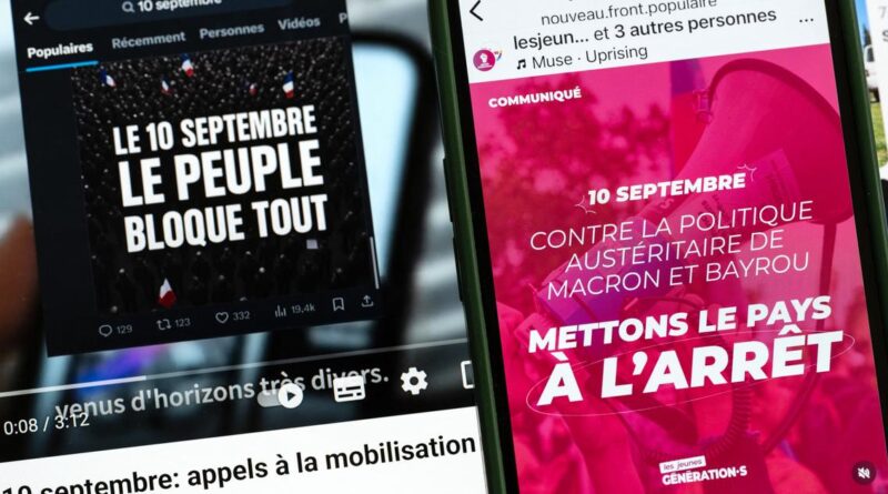 Derrière le mouvement «Bloquons tout», des milliers de comptes suspects font craindre une instrumentalisation