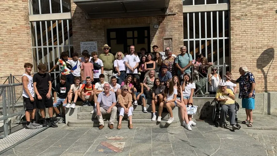 Des membres du Comité des jumelages à Canale
