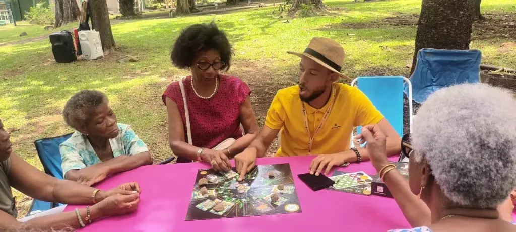 Des seniors émerveillés par le Jardin botanique