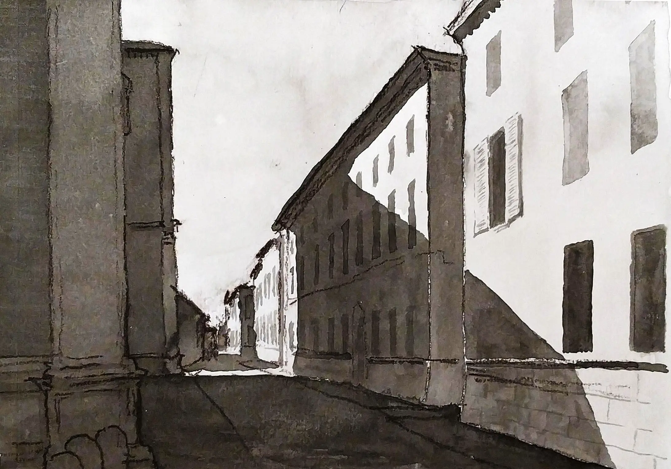 Dessin-Lavis - Académie d'Art de Meudon et des Hauts-de-Seine