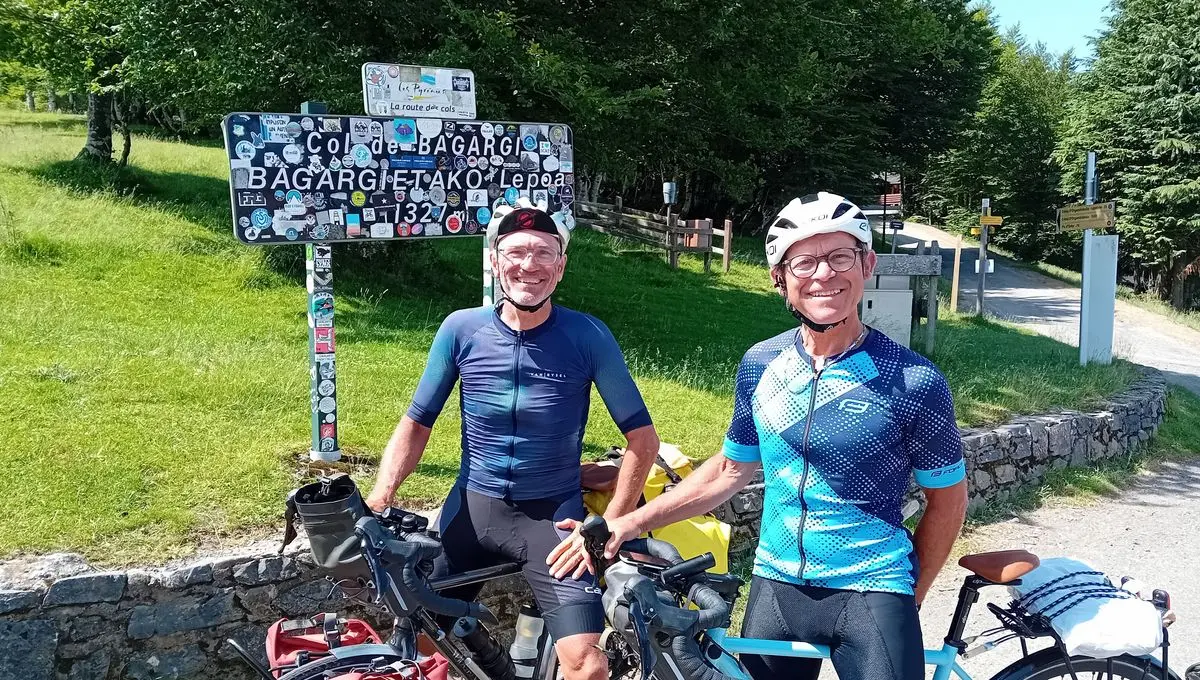 Deux Icaunais ont avalé près de 8 000 kilomètres à vélo en trois mois - ici