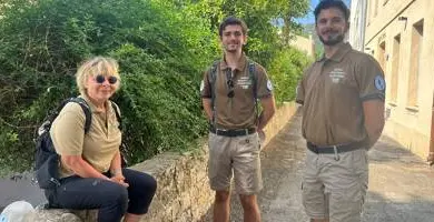 Deux gardes régionaux forestiers patrouillent dans les Préalpes d’Azur, voici leurs missions