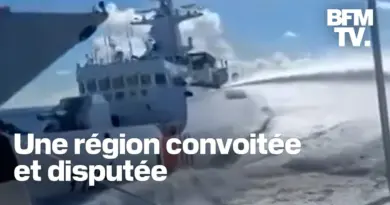 Deux navires chinois entrent en collision lors de la poursuite d'un patrouilleur philippin