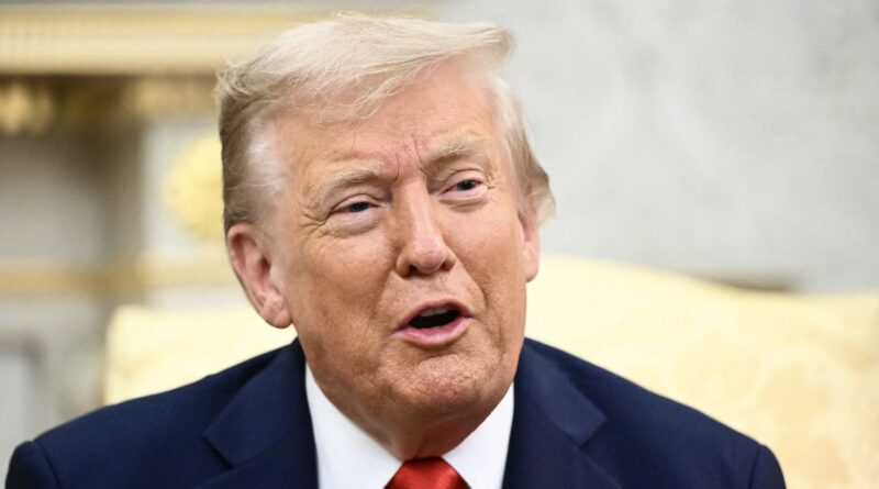 Devant des journalistes, Donald Trump se targue de se faire appeler le "président de l'Europe"