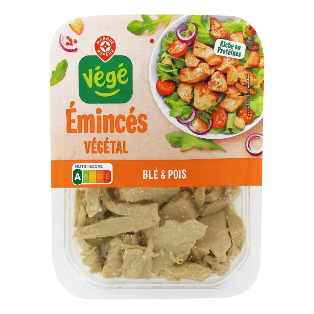 ÉMINCÉS VÉGÉTAL 160G